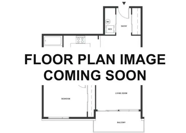 1 Bed 1 Bath with Den 307 floor plan